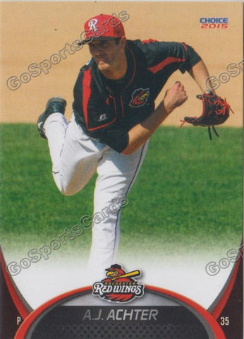 2015 Rochester Red Wings AJ Achter