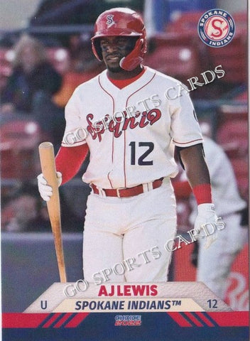 2022 Spokane Indians AJ Lewis