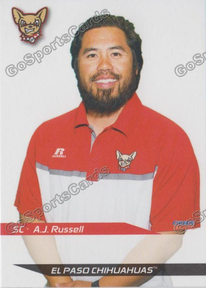 2016 El Paso Chihuahuas AJ Russell
