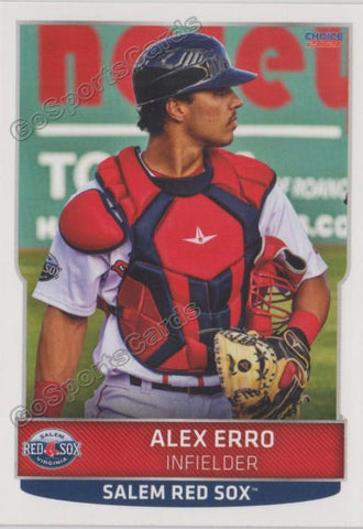 2021 Salem Red Sox Alex Erro