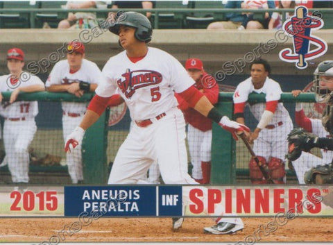 2015 Lowell Spinners Aneudis Peralta