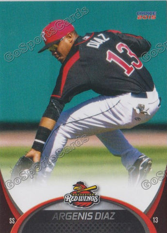2015 Rochester Red Wings Argenis Diaz