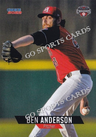 2022 Hickory Crawdads 2nd Ben Anderson