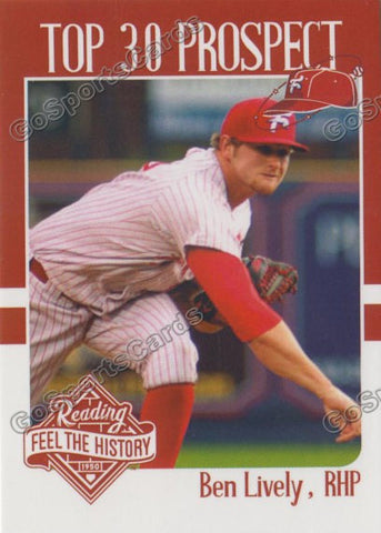 2017 Reading Fightin Phils Top 30 Prospects Ben Lively