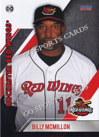 2023 Rochester Red Wings Billy McMillon