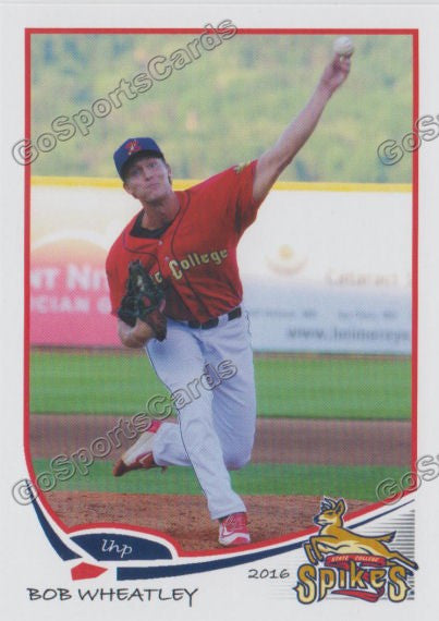 2016 State College Spikes Bob Wheatley