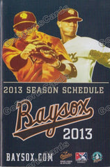 2013 Bowie Baysox Pocket Schedule (Manny Machado, Dylan Bundy) – Go ...