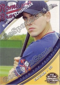 2009 South Atlantic League SAL Top Prospect Braeden Schlehuber
