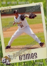 2009 San Antonio Missions Brandon Gomes