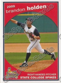 2009 State College Spikes Brandon Holden