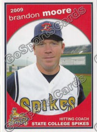 2009 State College Spikes Brandon Moore