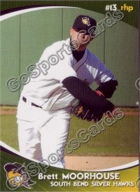 2009 South Bend Silver Hawks Brett Moorhouse