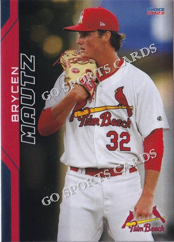 2023 Palm Beach Cardinals Brycen Mautz