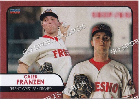 2023 Fresno Grizzlies Caleb Franzen