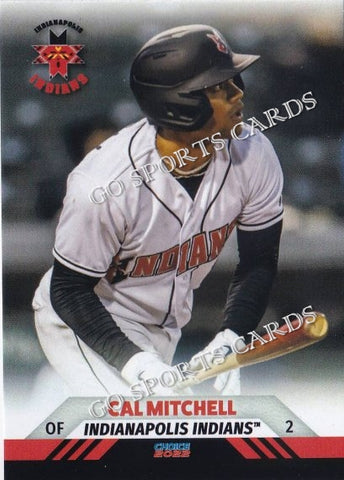 2022 Indianapolis Indians Cal Mitchell