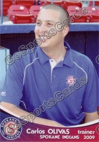 2009 Spokane Indians Carlos Olivas