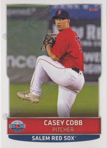 2021 Salem Red Sox Casey Cobb
