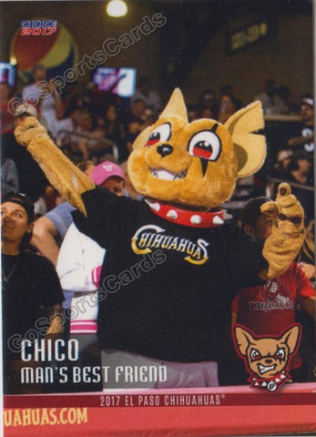 2017 El Paso Chihuahuas Chico Mascot