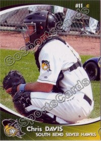 2009 South Bend Silver Hawks Chris Davis