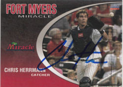 Chris Herrmann 2010 Fort Myers Miracle (Autograph)