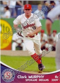 2009 Spokane Indians Clark Murphy