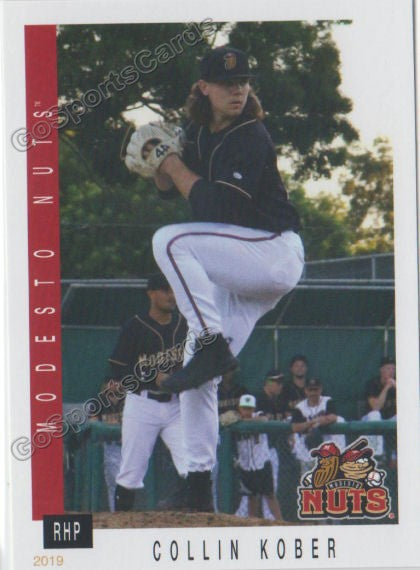 2019 Modesto Nuts Collin Kober