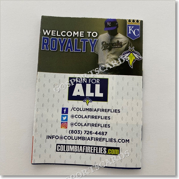 2021 Columbia Fireflies Pocket Schedule