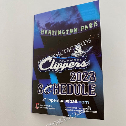 2023 Columbus Clippers Pocket Schedule