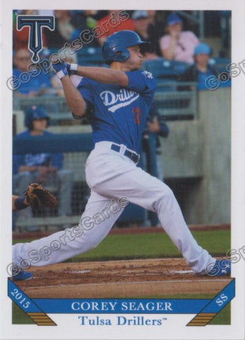 2015 Tulsa Drillers Corey Seager