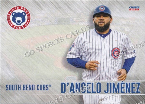 2023 South Bend Cubs D'Angelo Jimenez
