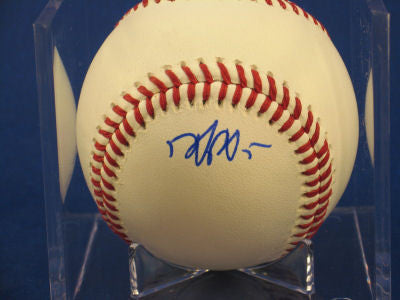 Derrick Robinson signed Baseball Auto