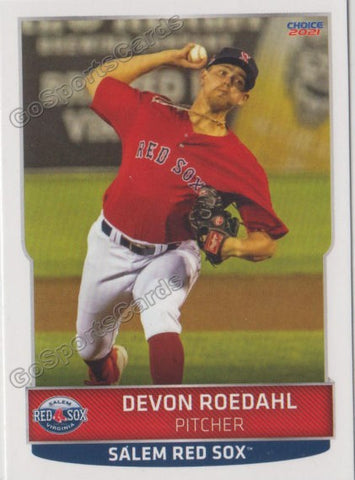 2021 Salem Red Sox Devon Roedahl