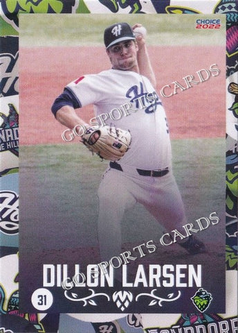 2022 Hillsboro Hops Dillon Larsen