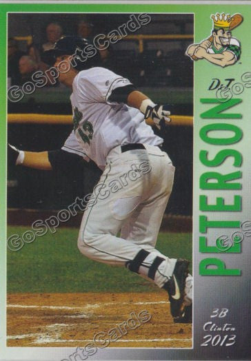 2013 Clinton LumberKings Update Team Set