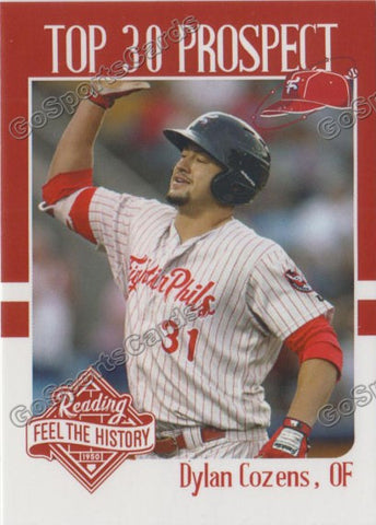 2017 Reading Fightin Phils Top 30 Prospects Dylan Cozens