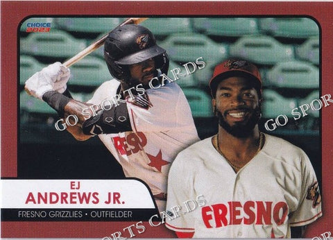 2023 Fresno Grizzlies EJ Andrews Jr