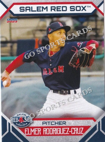 2023 Salem Red Sox Elmer Rodriguez Cruz