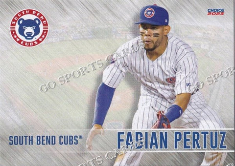 2023 South Bend Cubs Fabian Pertuz