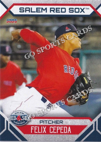 2023 Salem Red Sox Felix Cepeda