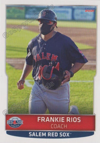 2021 Salem Red Sox Frankie Rios