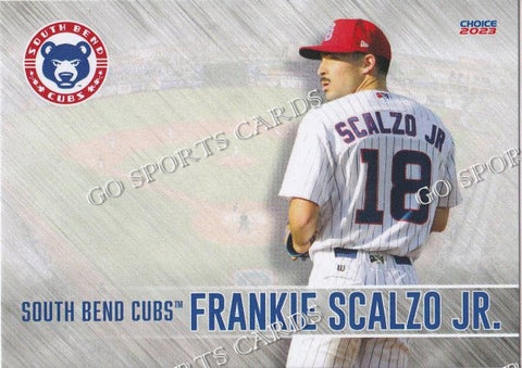 2023 South Bend Cubs Frankie Scalzo Jr