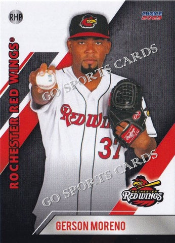 2023 Rochester Red Wings Gerson Moreno