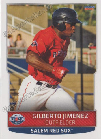 2021 Salem Red Sox Gilberto Jimenez