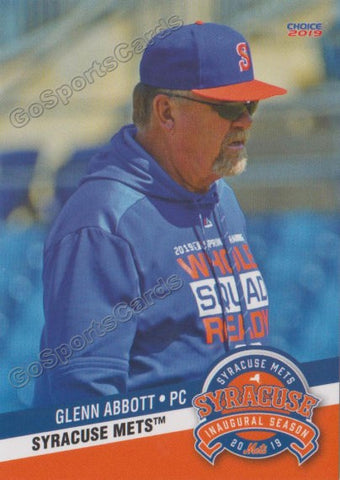2019 Syracuse Mets Glenn Abbott