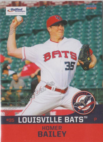 2018 Louisville Bats Homer Bailey