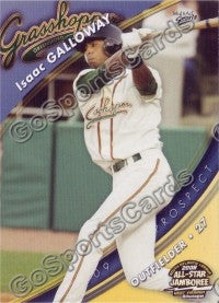 2009 South Atlantic League SAL Top Prospect Isaac Galloway