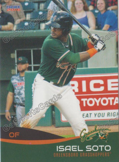 2016 Greensboro Grasshoppers Isael Soto
