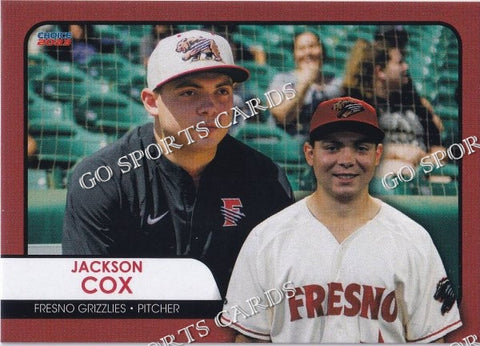 2023 Fresno Grizzlies Jackson Cox