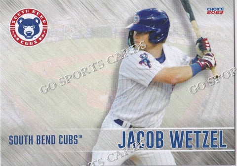 2023 South Bend Cubs Jacob Wetzel
