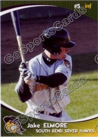 2009 South Bend Silver Hawks Jake Elmore